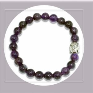 Amethyst Crystal Bracelet – Calmness, Intuition & Spiritual Protection