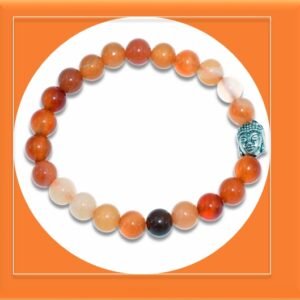 Carnelian Crystal Bracelet – Courage, Creativity & Vitality