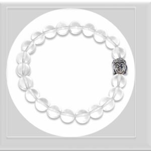 Clear Quartz Crystal Bracelet – Energy Amplifier & Healer